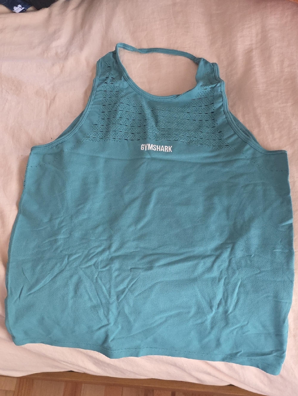 Gymshark Teal Performance Tank